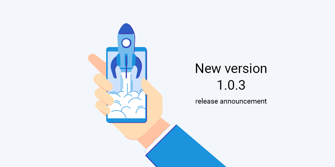 New version 1.0.3 release announcement