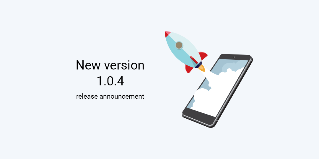 New version 1.0.4 release announcement