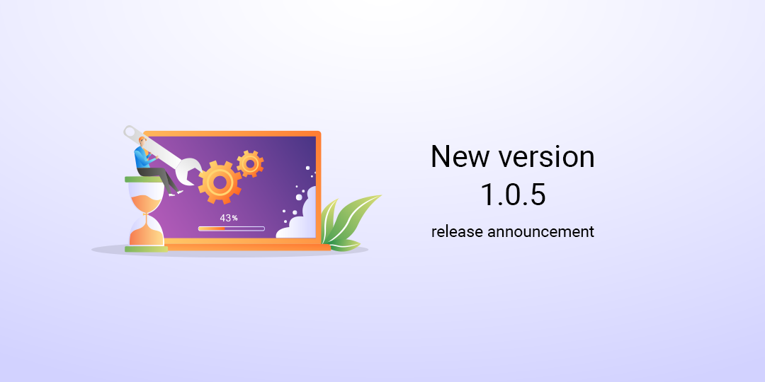 New version 1.0.5 release announcement